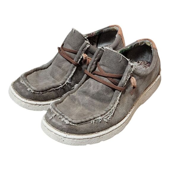 Justin Shoes Mens 9 M Hazer Ash JM303 Men's Low Slip On Casual Comfort - Picture 11 of 11